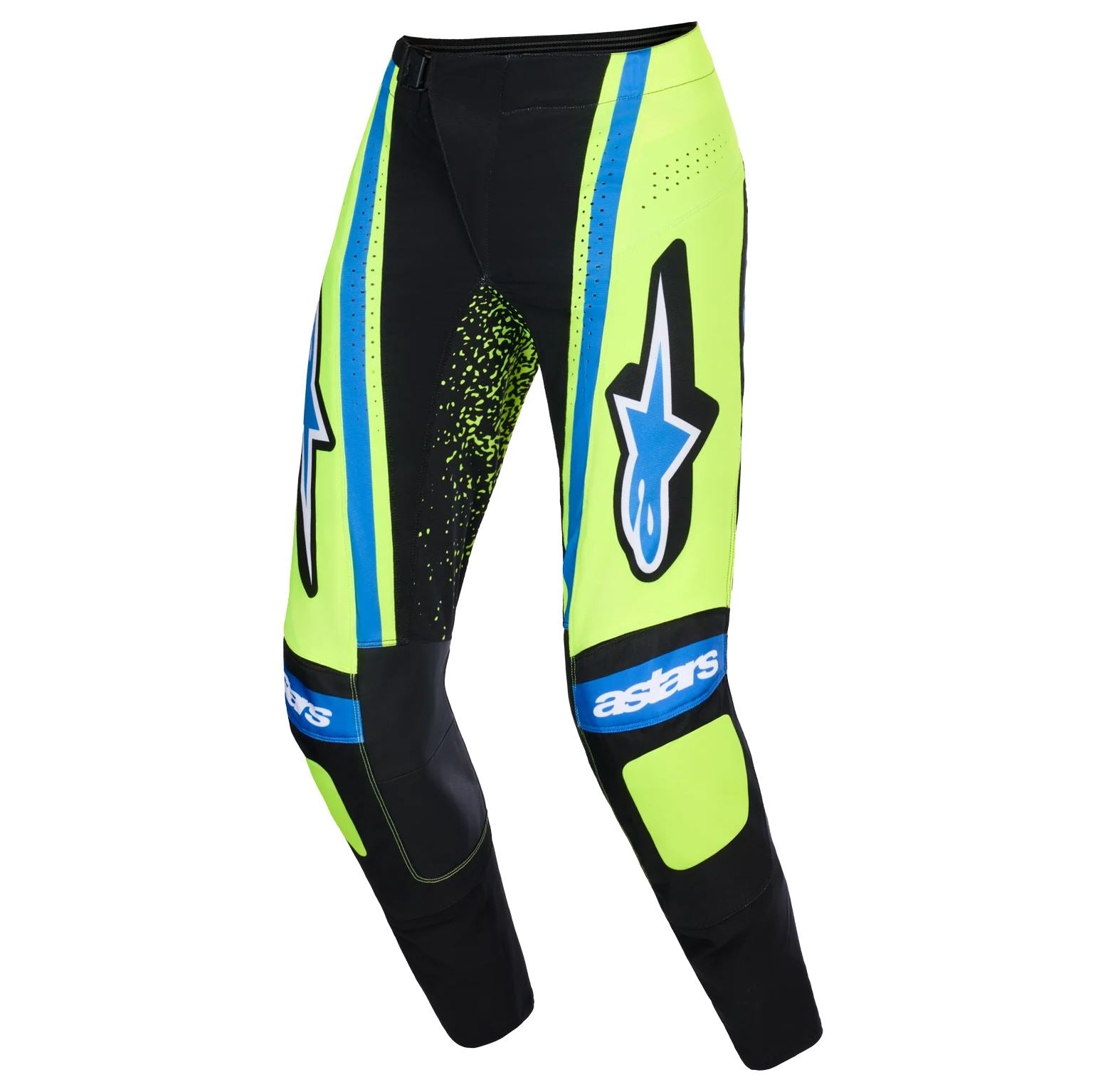 Alpinestars 2026 Techstar Nomur Motocross Pants Dark Navy Yellow Flo Blue
